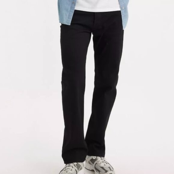 Levi's Premium Denim - Men's 501 Light Stretch 28x28 BLK, Straight Leg buttonfly - Picture 1 of 6